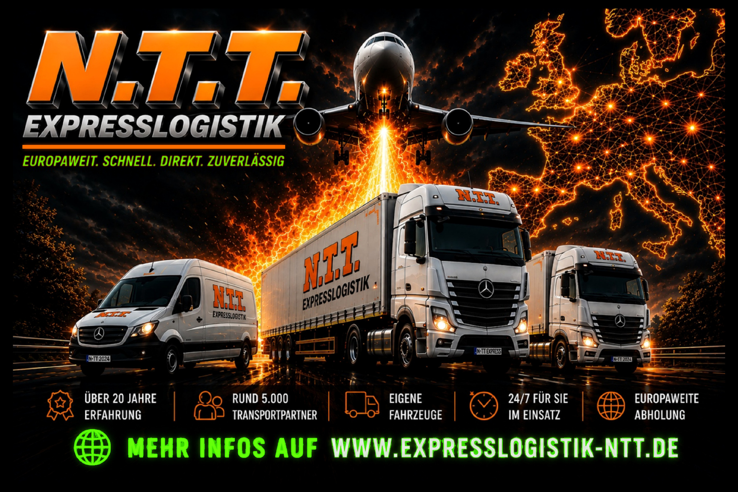 N.T.T. Expresslogistik Titelbild aus der Präsentation